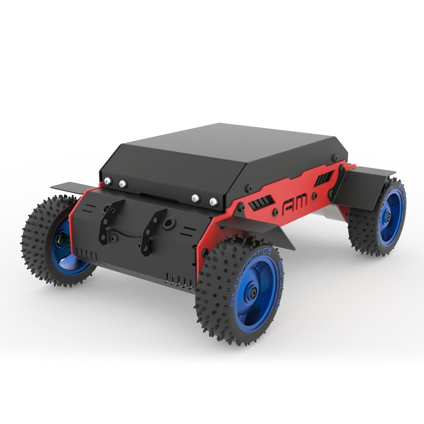 PROGRAMMABLE ROBOTIC MONSTER TRUCK 2-in-1 DO IT YOURSELF CHASSIS ROBOT KIT WITHOUT ELECTRONICS