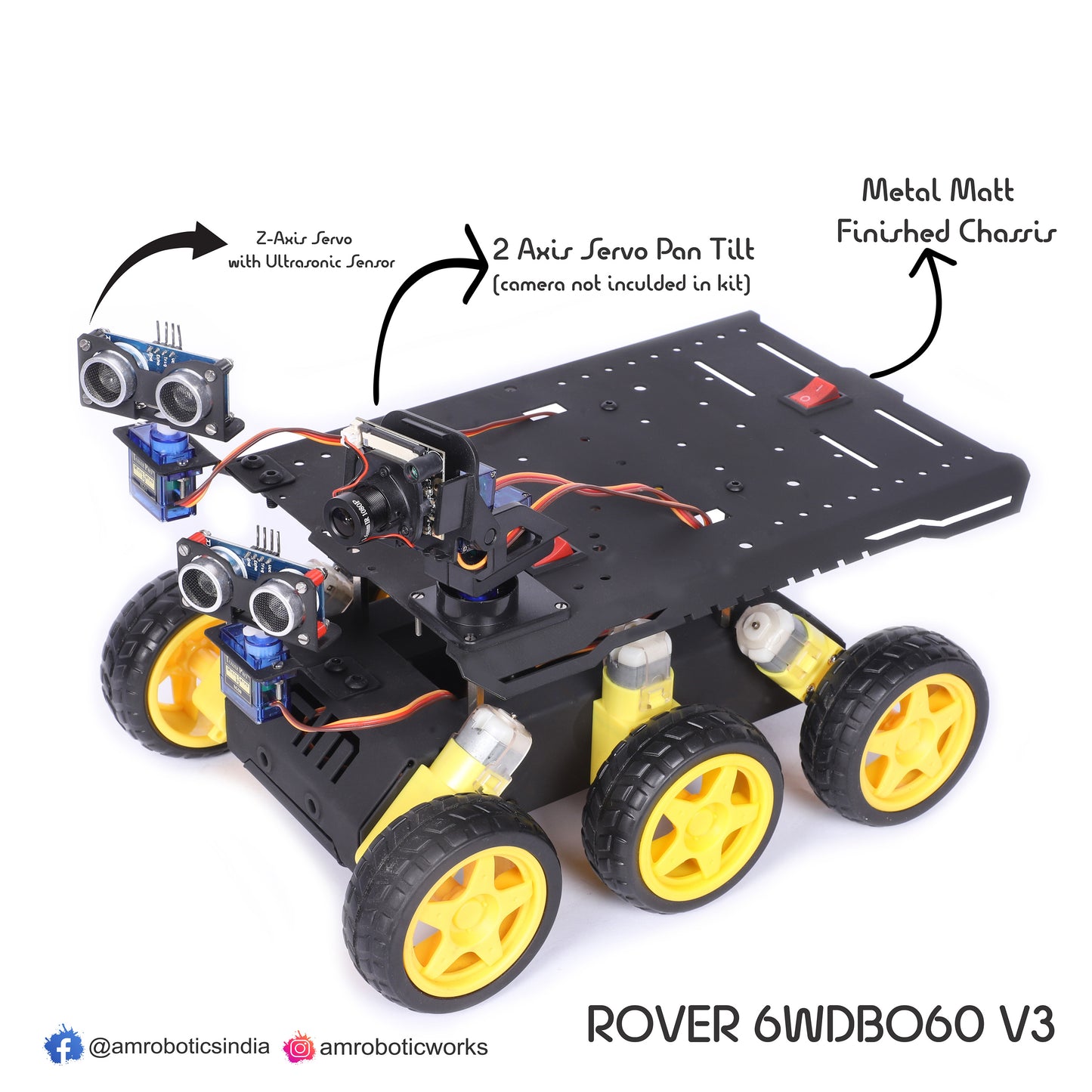 ROVER 6WD BO60 V2 & V3 TWO IN ONECOMBO KIT