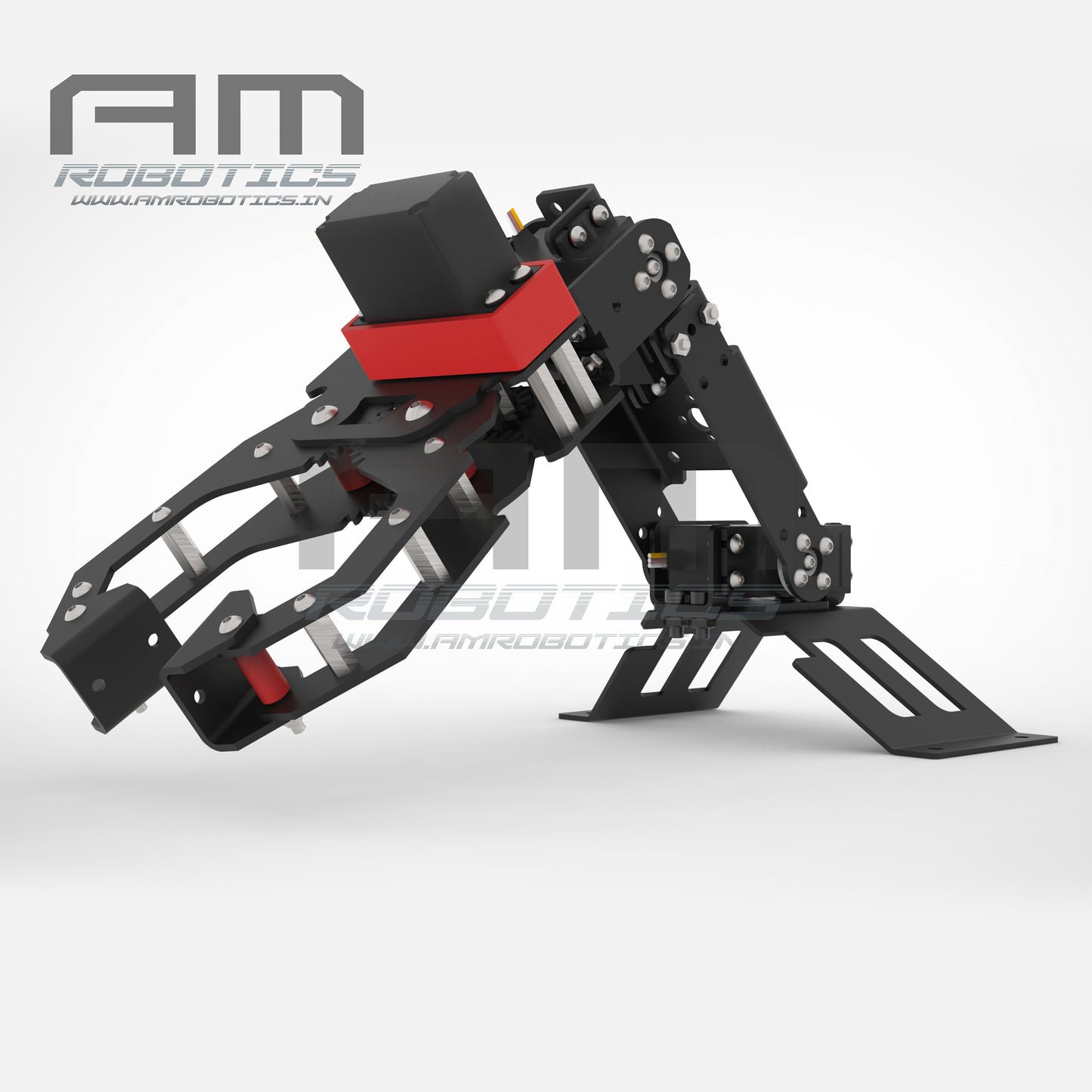 3DOF SERVO ROBOTIC ARM DIY KIT With Surface Mounting Bracket